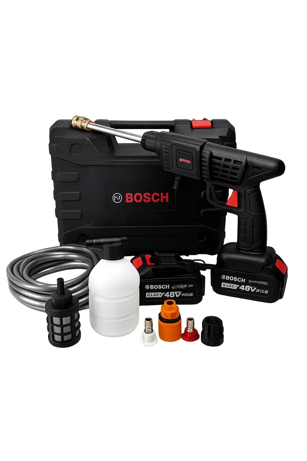 Електричний повітродув-пилосос з акумулятором 2 в 1 + Акумуляторна мийка Bosch